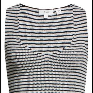 A.L.C. Women's Striped Knit Top - Greyson